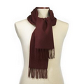 Maroon Soft As Cashmere Scarf